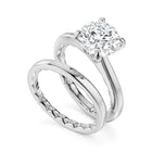 Noam Carver Luna Round Diamond Engagement Ring
