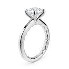 Noam Carver Luna Round Diamond Engagement Ring
