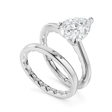 Noam Carver Luna Pear Diamond Engagement Ring