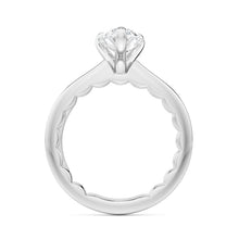 Noam Carver Luna Pear Diamond Engagement Ring