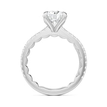 Noam Carver Luna Round Diamond Engagement Ring