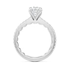 Noam Carver Luna Oval Diamond Engagement Ring