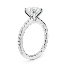 Noam Carver Luna Oval Diamond Engagement Ring
