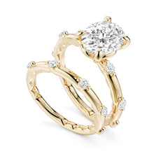 Noam Carver Luna Oval Diamond Engagement Ring