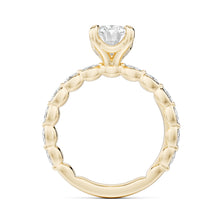 Noam Carver Luna Oval Diamond Engagement Ring