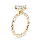 Noam Carver Luna Oval Diamond Engagement Ring