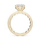 Noam Carver Luna Round Diamond Engagement Ring