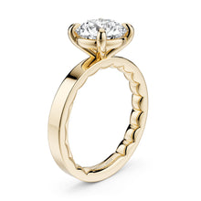Noam Carver Luna Round Diamond Engagement Ring