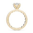 Noam Carver Luna Oval Diamond Engagement Ring
