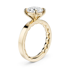 Noam Carver Luna Oval Diamond Engagement Ring