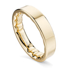 Noam Carver Luna Emerald Diamond Engagement Ring