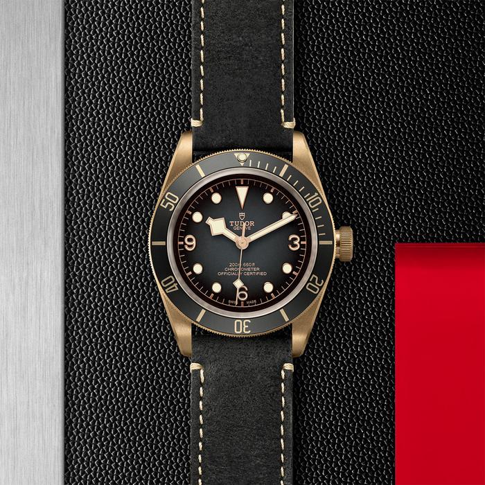 TUDOR Black Bay Bronze, model #M79250BA-0001, at IJL Since 1937