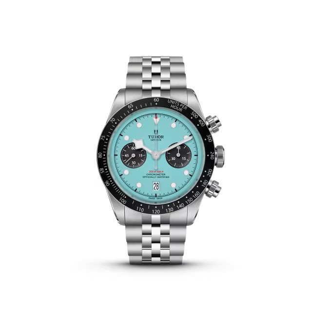 TUDOR Black Bay Chrono "Flamingo Blue"