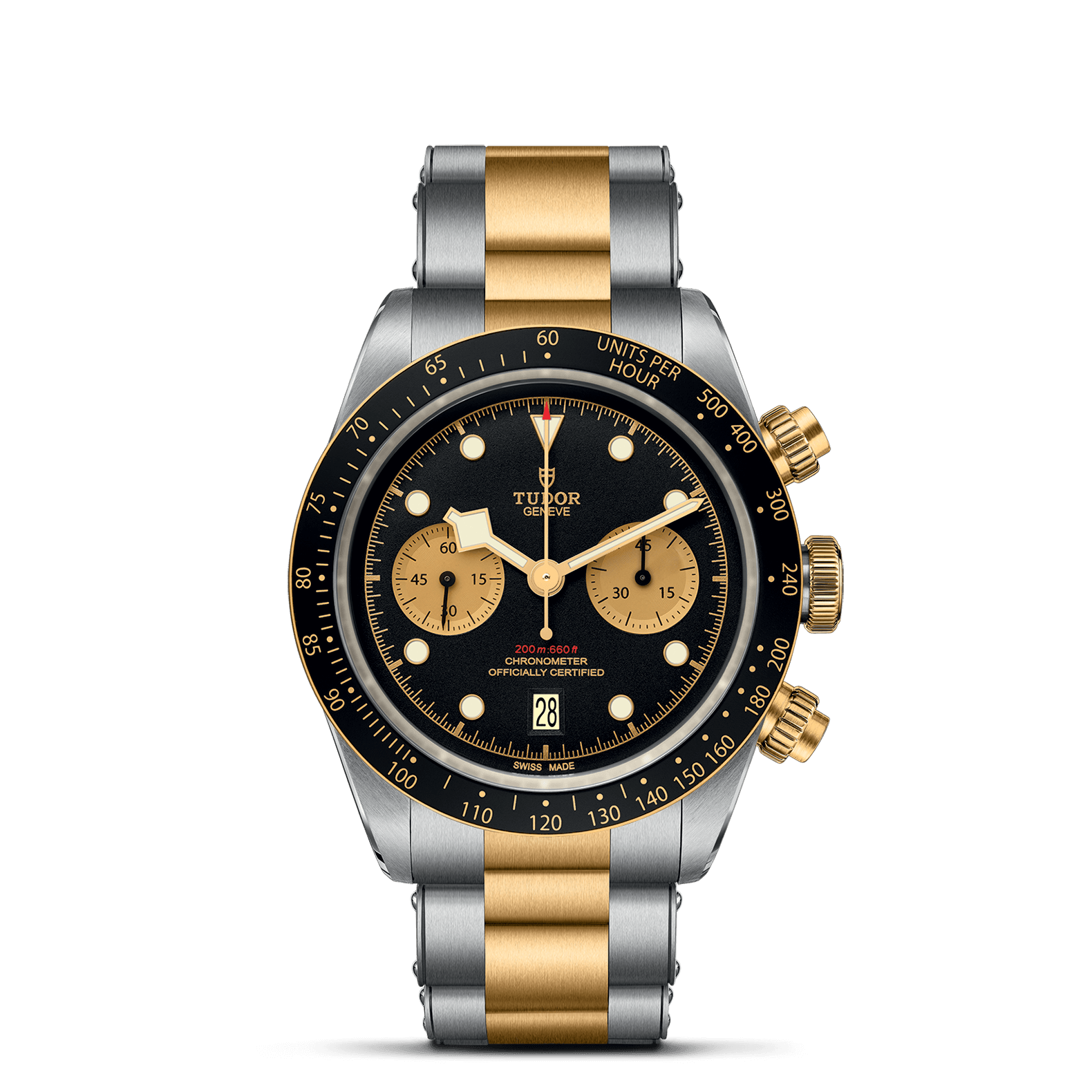 TUDOR Black Bay Chrono S&G, model #M79363N-0001, at IJL Since 1937