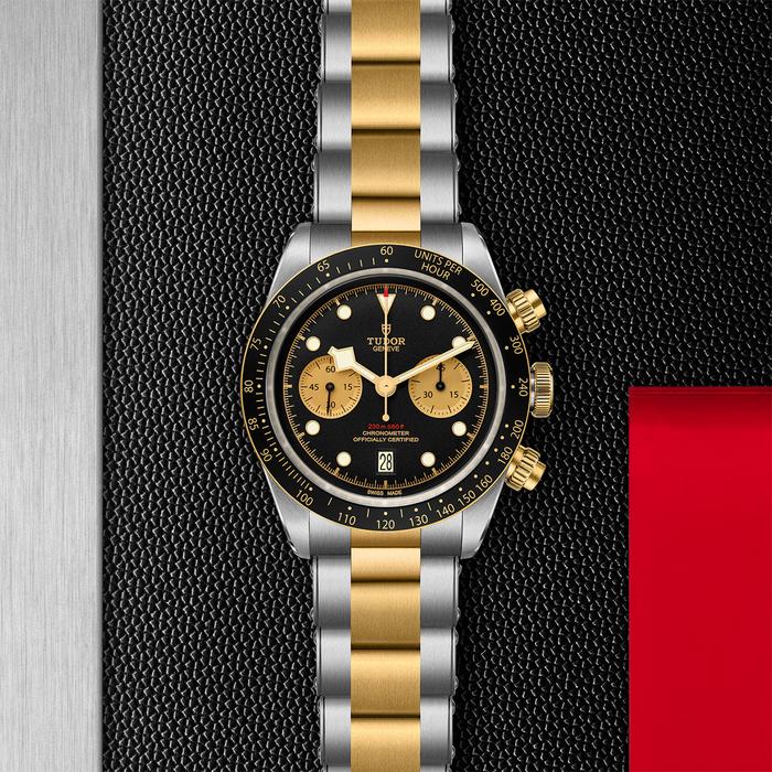 TUDOR Black Bay Chrono S&G, model #M79363N-0001, at IJL Since 1937