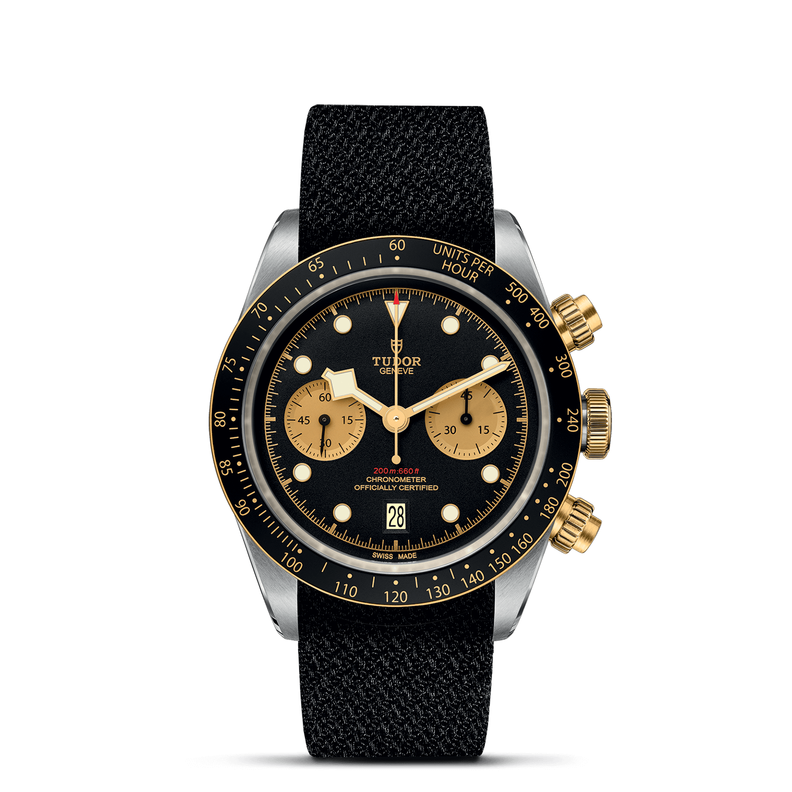 TUDOR Black Bay Chrono S&G, model #M79363N-0003, at IJL Since 1937