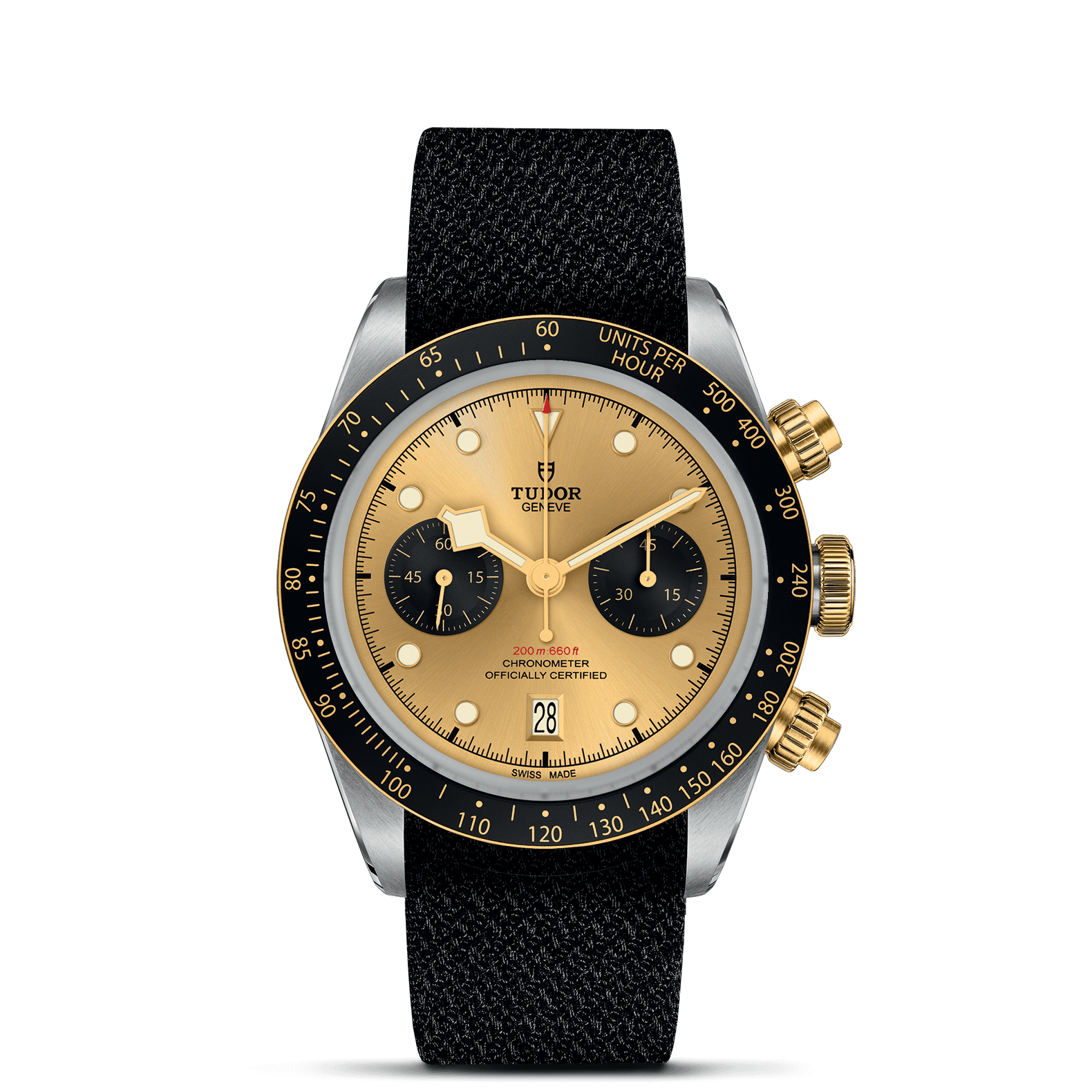 TUDOR Black Bay Chrono S&G, model #M79363N-0006, at IJL Since 1937