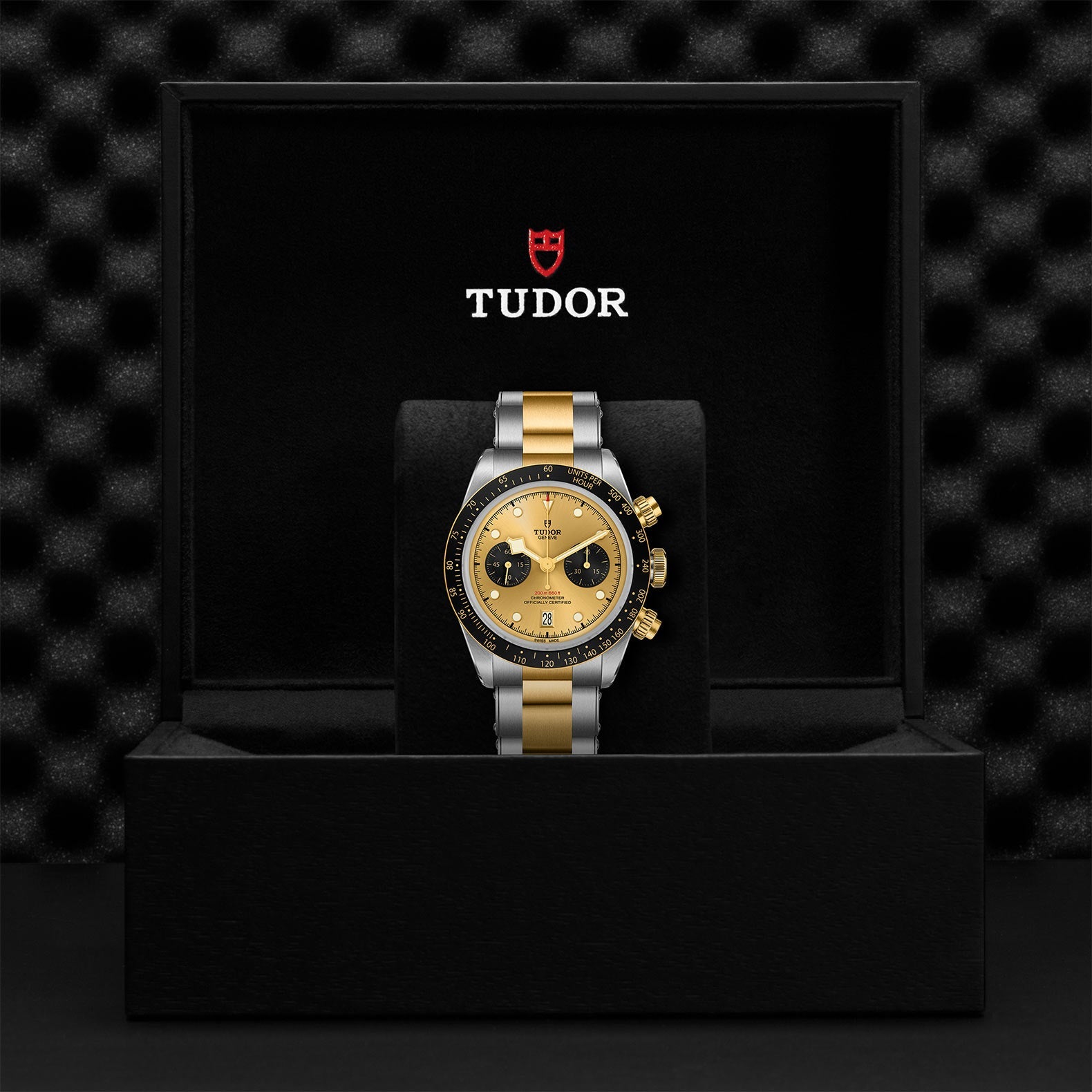 TUDOR Black Bay Chrono S&G, model #M79363N-0007, at IJL Since 1937