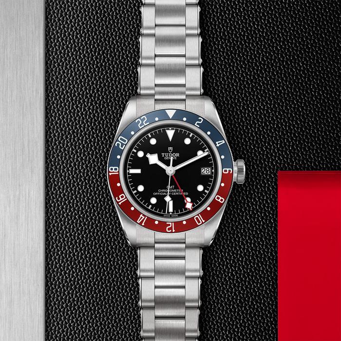 TUDOR Black Bay GMT, model #M79830RB-0001, at IJL Since 1937