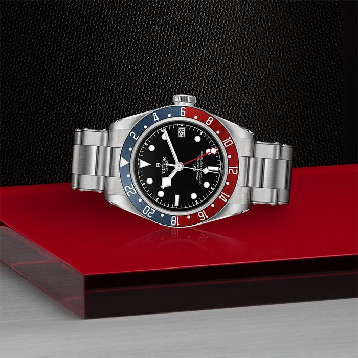 TUDOR Black Bay GMT, model #M79830RB-0001, at IJL Since 1937