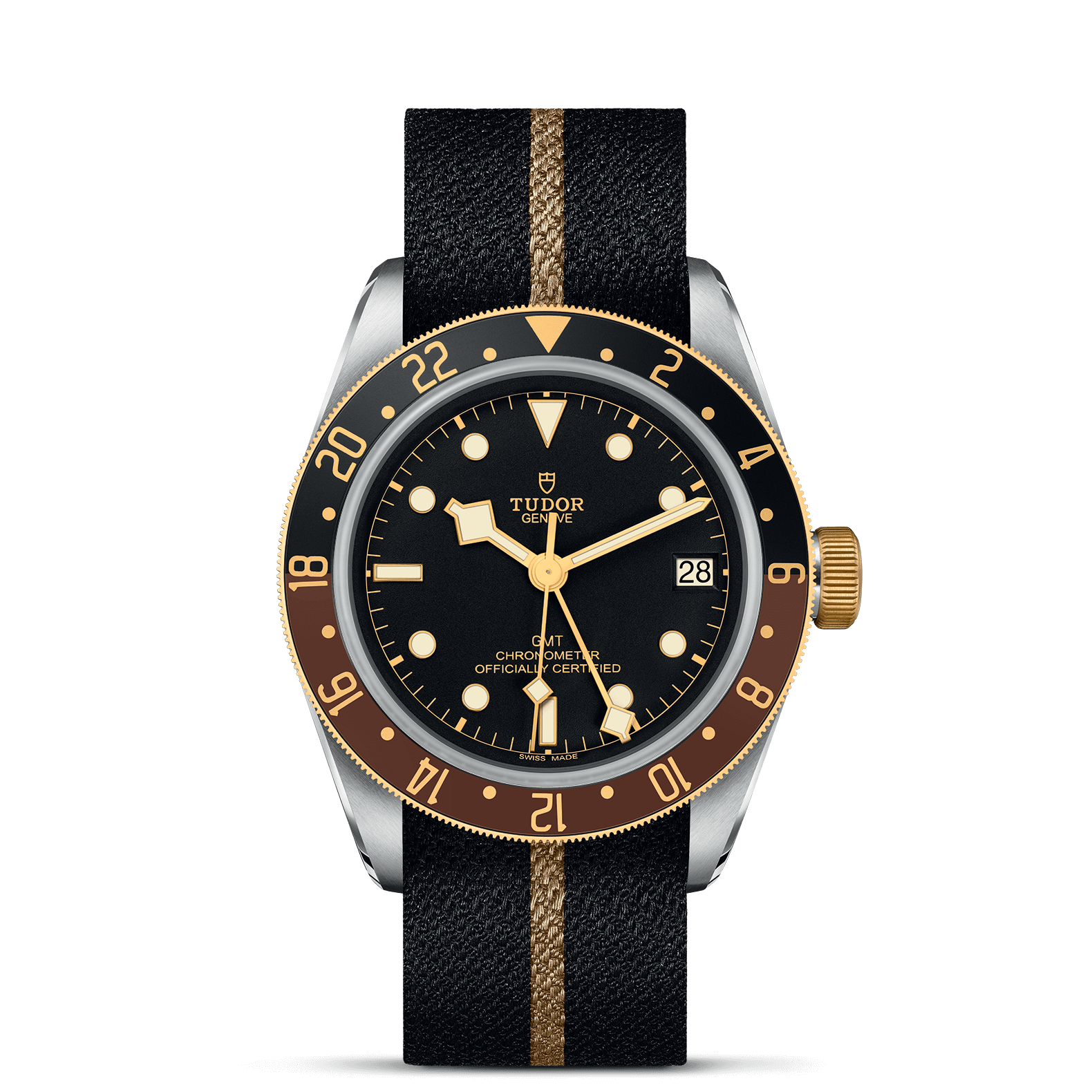 TUDOR Black Bay GMT S&G, model #M79833MN-0004, at IJL Since 1937