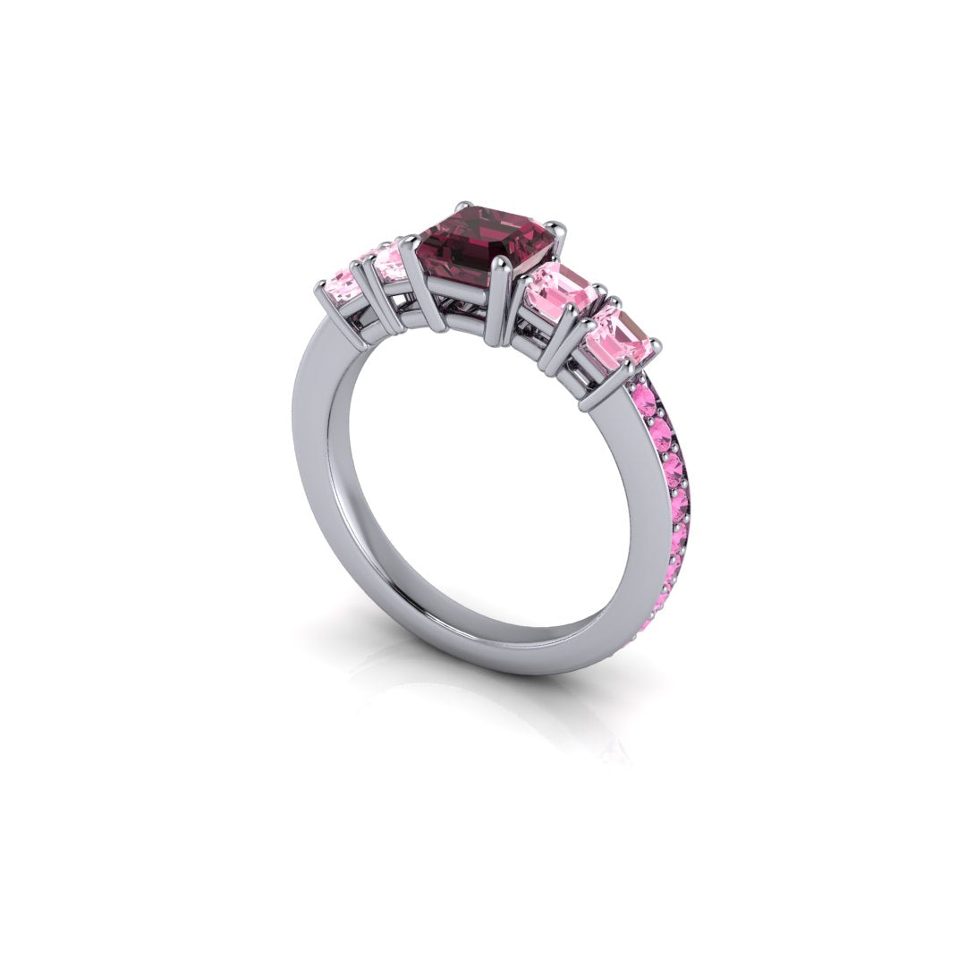 Pretty In Pink | Multi-Gemstone Topaz Ring