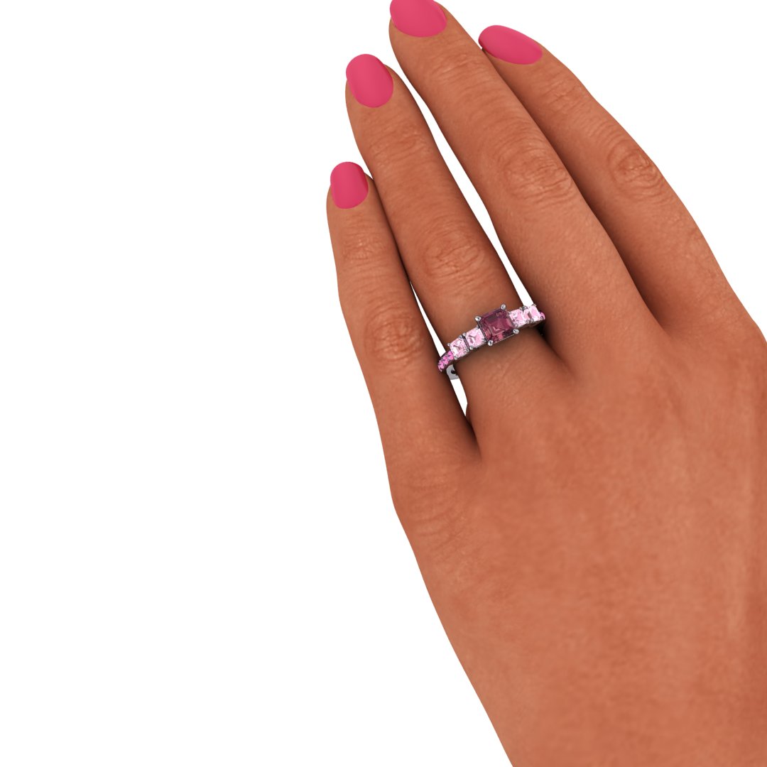 Pretty In Pink | Multi-Gemstone Topaz Ring