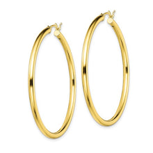 Sterling Silver Goldtone 45mm Hoop Earrings