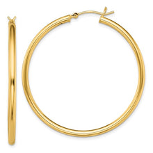 Sterling Silver Goldtone 45mm Hoop Earrings