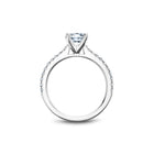 Noam Carver Round Diamond Engagement Ring