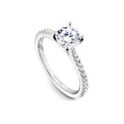 Noam Carver Round Diamond Engagement Ring