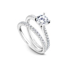 Noam Carver Round Diamond Engagement Ring