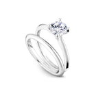 Noam Carver Round Diamond Engagement Ring