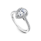 Noam Carver Pear Diamond Engagement Ring