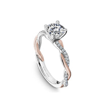 Noam Carver Round Diamond Engagement Ring