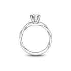 Noam Carver Round Diamond Engagement Ring