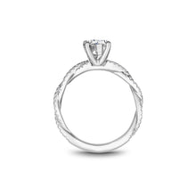 Noam Carver Round Diamond Engagement Ring