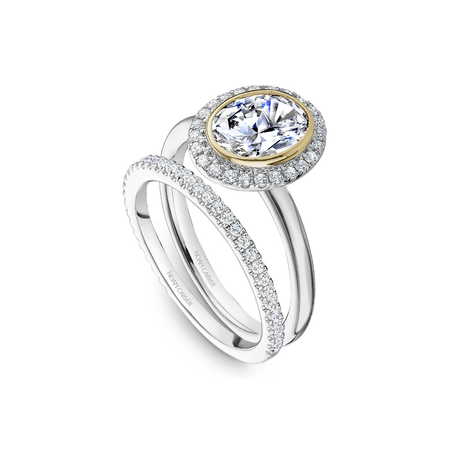 Noam Carver Oval Diamond Engagement Ring