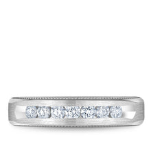 Bleu Royale White Gold & Diamonds 5.5mm Wedding Band