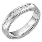 Bleu Royale White Gold & Diamonds 5.5mm Wedding Band
