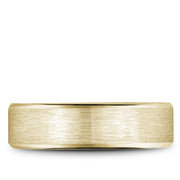Bleu Royale Yellow Gold & Tantalum 6mm Wedding Band
