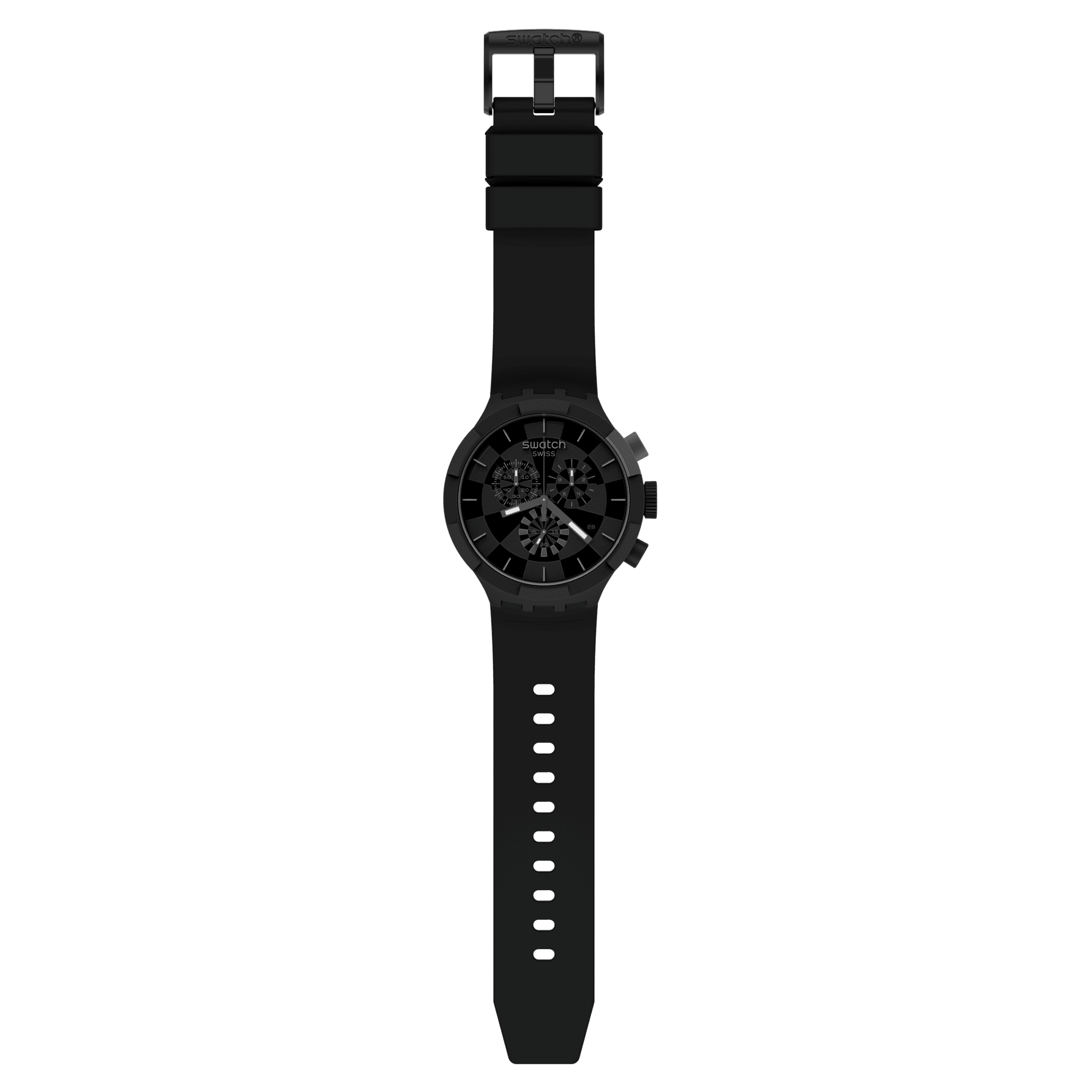 Swatch Watch Big BOLD Checkpoint Black 47mm