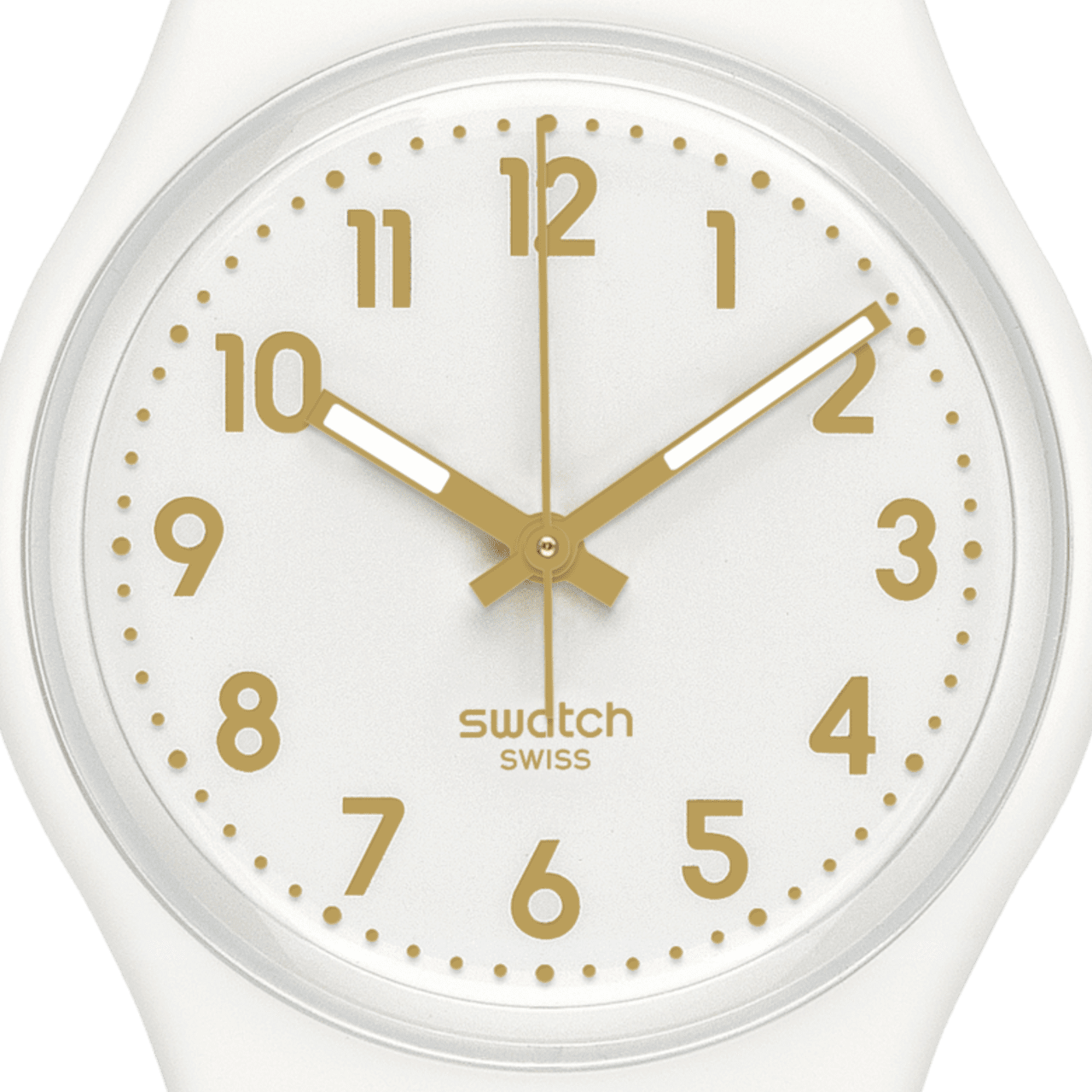Swatch Watch White Bishop 34mm