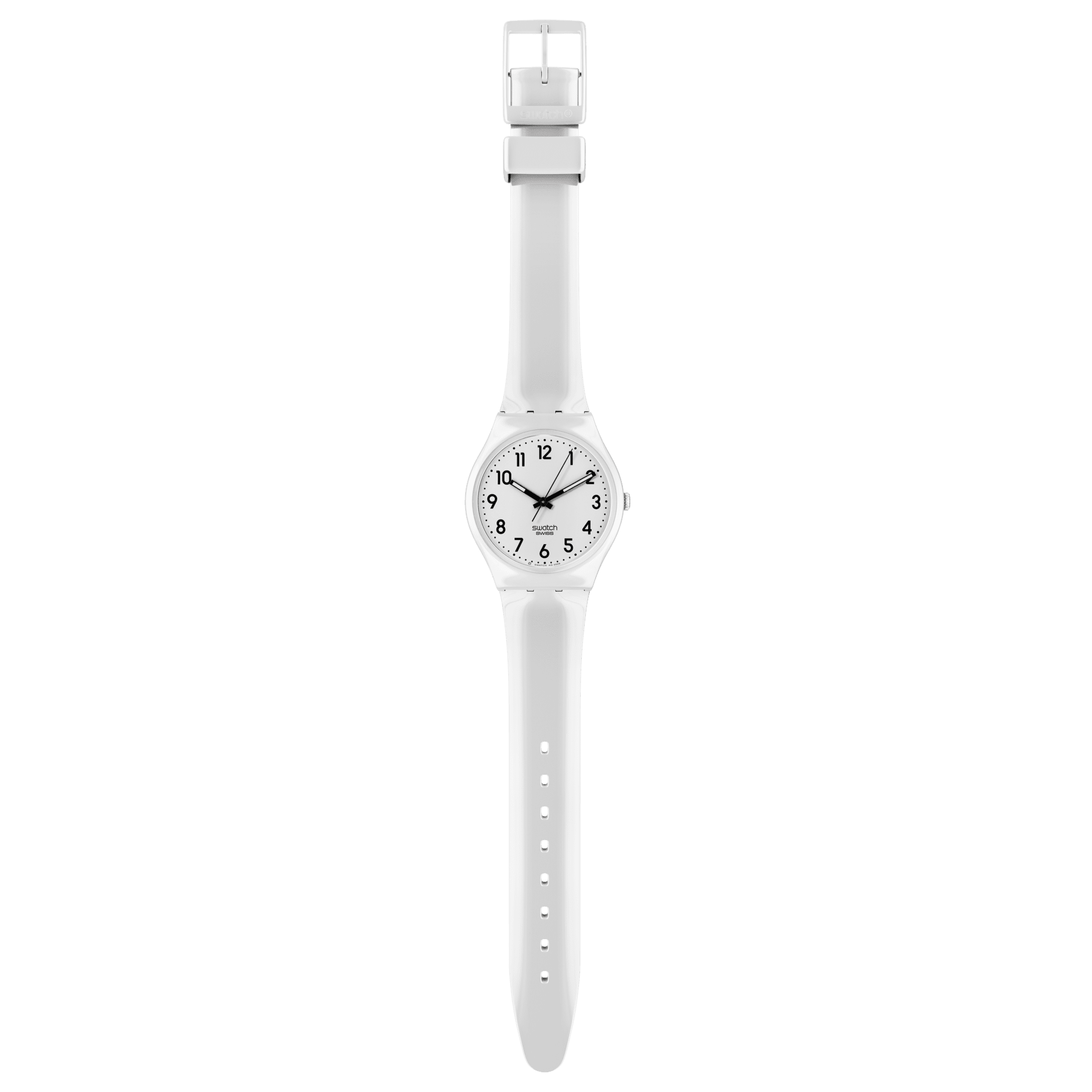 Swatch Watch Just White Soft 34mm
