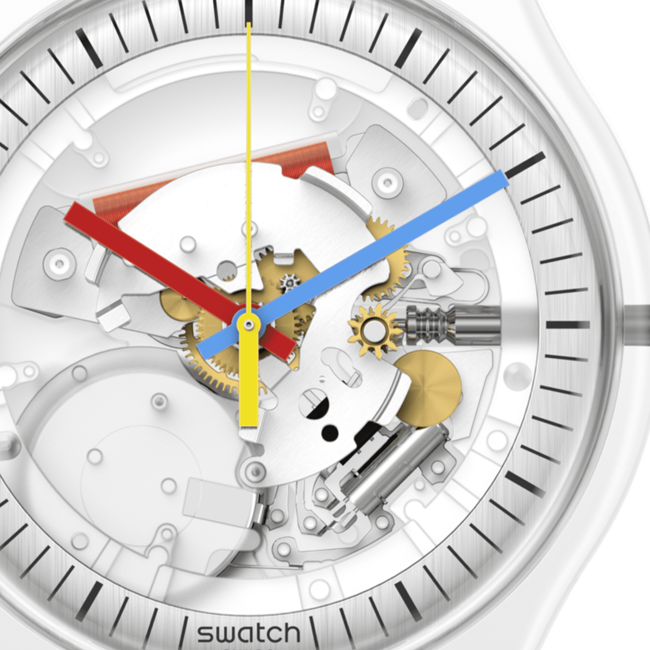 Swatch Watch Clearly New Gent 41mm