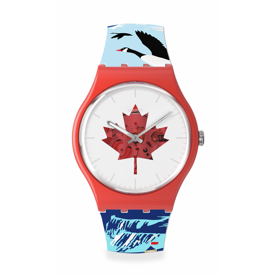 Swatch Watch Canada Eh Pay 41mm