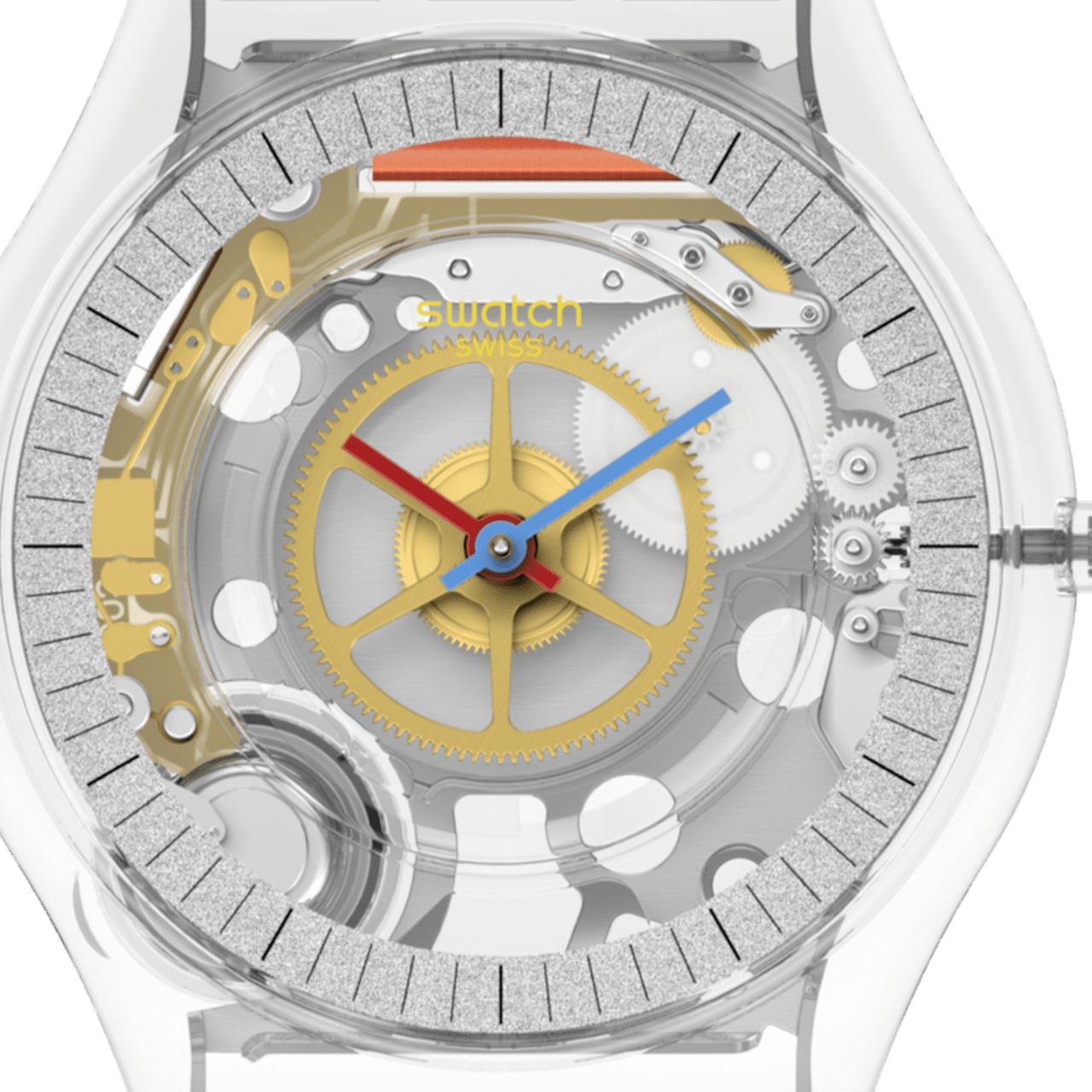 Swatch Watch Clearly Skin 34mm