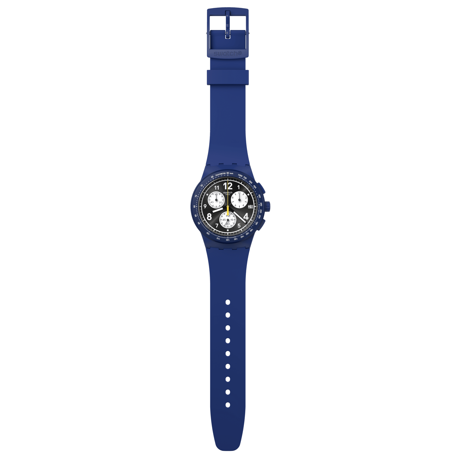 Swatch Watch Nothing Basic About Blue 42mm