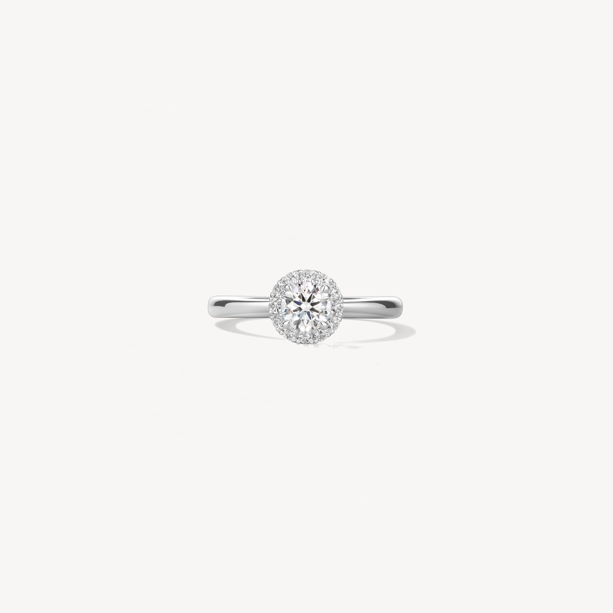 Hearts On Fire Vela Halo Ring