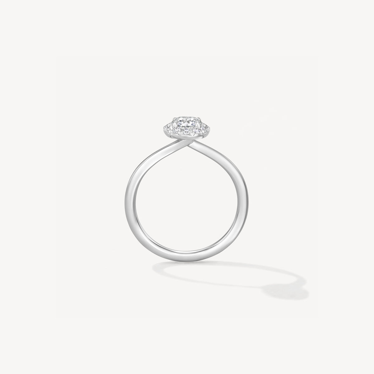 Hearts On Fire Vela Halo Ring